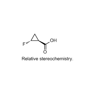 rel-(1R,2S)-2-Fluorocyclopropanecarboxylic acid
