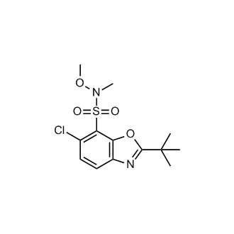 2-(tert-Butyl)-6-chloro-N-methoxy-N-methylbenzo[d]oxazole-7-sulfonamide