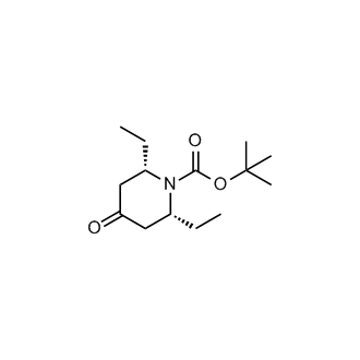(2R,6S)-rel-tert-Butyl 2,6-diethyl-4-oxopiperidine-1-carboxylate