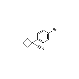 1-(4-Bromophenyl)cyclobutanecarbonitrile