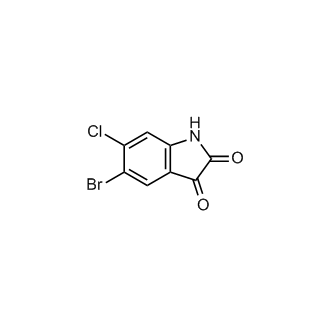 5-Bromo-6-chloro-1H-indole-2,3-dione