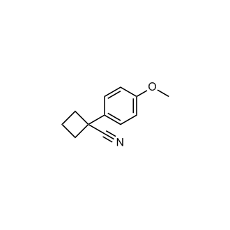 1-(4-Methoxyphenyl)cyclobutanecarbonitrile