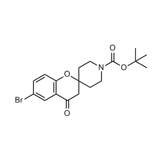 tert-Butyl 6-bromo-4-oxospiro[chroman-2,4'-piperidine]-1'-carboxylate