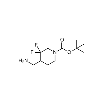 tert-Butyl 4-(aminomethyl)-3,3-difluoropiperidine-1-carboxylate