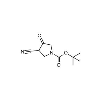 tert-Butyl 3-cyano-4-oxo-pyrrolidine-1-carboxylate