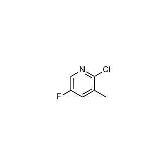2-Chloro-5-fluoro-3-methylpyridine