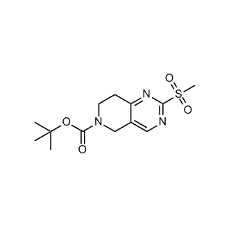 tert-Butyl 7,8-dihydro-2-(methylsulfonyl)pyrido[4,3-d]pyrimidine-6(5H)-carboxylate