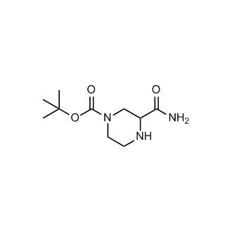 tert-butyl 3-carbamoylpiperazine-1-carboxylate