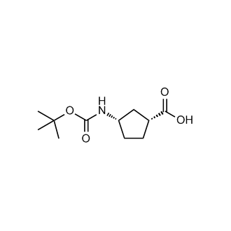 (1R,3S)-3-((tert-Butoxycarbonyl)amino)cyclopentanecarboxylic acid