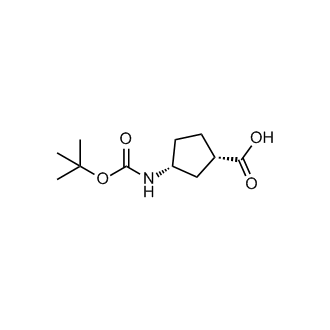 (1S,3R)-3-((tert-Butoxycarbonyl)amino)cyclopentanecarboxylic acid