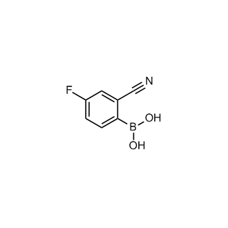 (2-Cyano-4-fluorophenyl)boronic acid