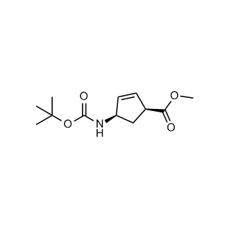 (1S,4R)-Methyl 4-((tert-butoxycarbonyl)amino)cyclopent-2-enecarboxylate