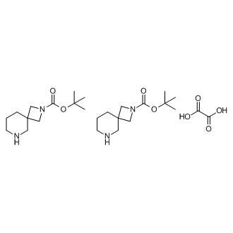 tert-Butyl 2,6-diazaspiro[3.5]nonane-2-carboxylate hemioxalate