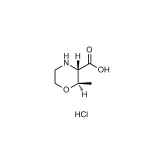 trans-2-Methylmorpholine-3-carboxylic acid hydrochloride