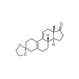 (8S,13S,14S)-13-Methyl-1,2,6,7,8,12,13,14,15,16-decahydrospiro[cyclopenta[a]phenanthrene-3,2'-[1,3]dioxolan]-17(4H)-one