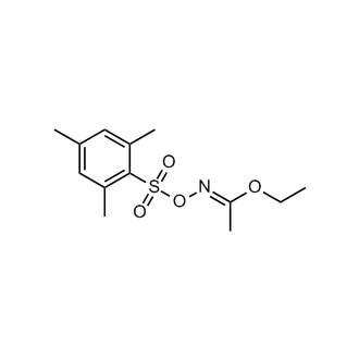 Ethyl N-(mesitylsulfonyl)oxyacetimidate