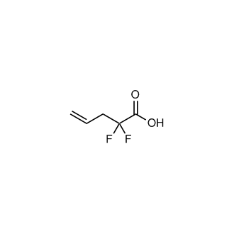 2,2-Difluoropent-4-enoic acid