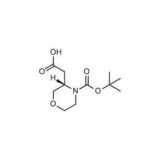 (S)-2-(4-(tert-Butoxycarbonyl)morpholin-3-yl)acetic acid