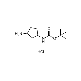 tert-Butyl (3-aminocyclopentyl)carbamate hydrochloride