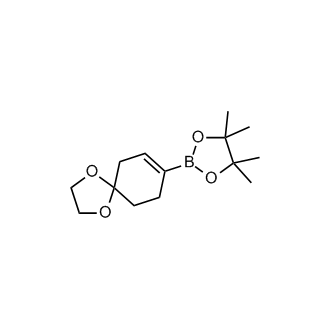 4,4,5,5-Tetramethyl-2-(1,4-dioxaspiro[4.5]dec-7-en-8-yl)-1,3,2-dioxaborolane