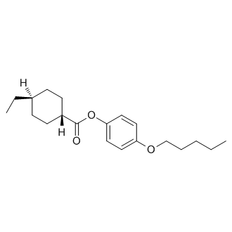 trans-4-(Pentyloxy)phenyl 4-ethylcyclohexanecarboxylate