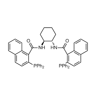 N,N'-((1S,2S)-Cyclohexane-1,2-diyl)bis(2-(diphenylphosphino)-1-naphthamide)
