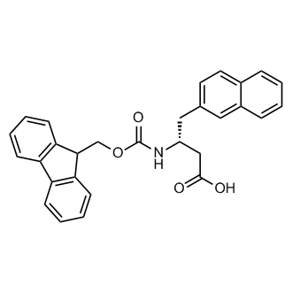 (R)-3-((((9H-Fluoren-9-yl)methoxy)carbonyl)amino)-4-(naphthalen-2-yl)butanoic acid