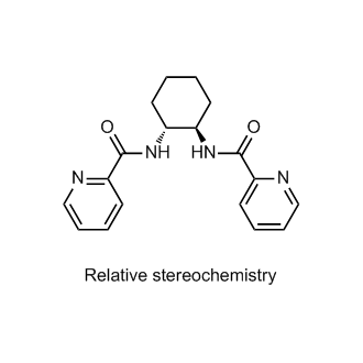 rel-N,N'-(1R,2R)-1,2-Cyclohexanediylbis[2-pyridinecarboxamide]