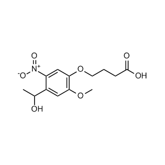 4-(4-(1-Hydroxyethyl)-2-methoxy-5-nitrophenoxy)butanoic acid
