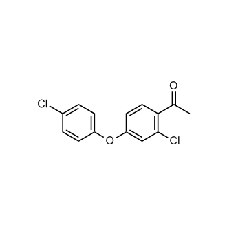 1-[2-Chloro-4-(4-chlorophenoxy)phenyl]ethan-1-one