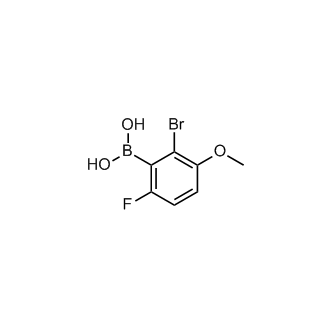 (2-Bromo-6-fluoro-3-methoxyphenyl)boronic acid