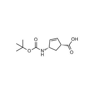 (1R,4S)-4-((tert-Butoxycarbonyl)amino)cyclopent-2-enecarboxylic acid