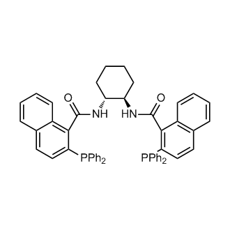 N,N'-((1R,2R)-Cyclohexane-1,2-diyl)bis(2-(diphenylphosphino)-1-naphthamide)