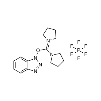 (1H-Benzo[d][1,2,3]triazol-1-yl)(di(pyrrolidin-1-yl)methylene)oxonium hexafluorophosphate(V)