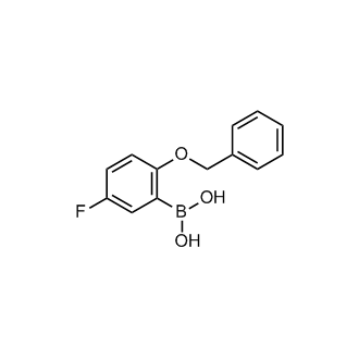 (2-(Benzyloxy)-5-fluorophenyl)boronic acid