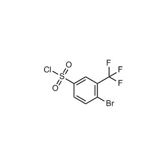 4-Bromo-3-(trifluoromethyl)benzene-1-sulfonyl chloride
