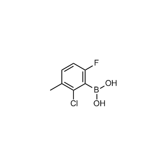 2-Chloro-6-fluoro-3-methylphenylboronic acid