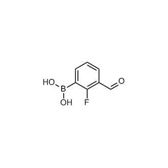 (2-Fluoro-3-formylphenyl)boronic acid