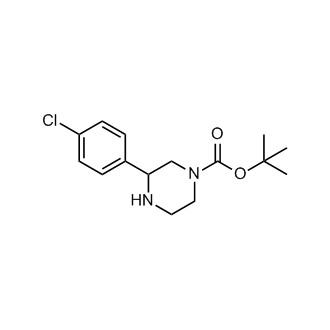 tert-Butyl 3-(4-chlorophenyl)piperazine-1-carboxylate