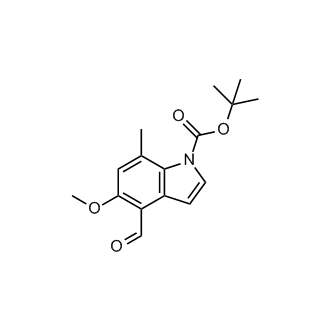 tert-Butyl 4-formyl-5-methoxy-7-methyl-1H-indole-1-carboxylate