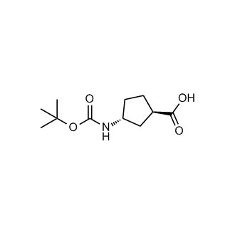 (1R,3R)-3-((tert-Butoxycarbonyl)amino)cyclopentanecarboxylic acid