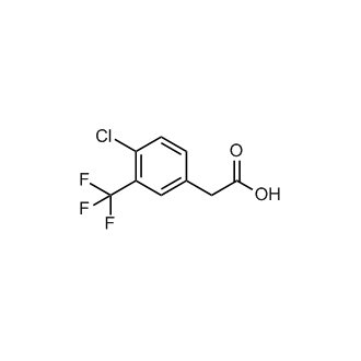 4-Chloro-3-(trifluoromethyl)phenylacetic acid