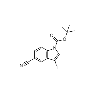 tert-Butyl 5-cyano-3-iodo-1H-indole-1-carboxylate