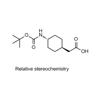 trans-4-[[(1,1-Dimethylethoxy)carbonyl]amino]cyclohexaneacetic acid