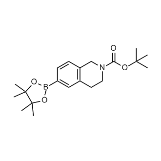 tert-Butyl 6-(4,4,5,5-tetramethyl-1,3,2-dioxaborolan-2-yl)-3,4-dihydroisoquinoline-2(1H)-carboxylate