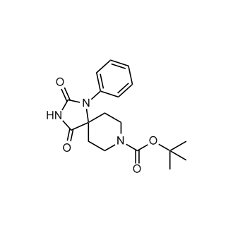 tert-Butyl 2,4-dioxo-1-phenyl-1,3,8-triazaspiro[4.5]decane-8-carboxylate