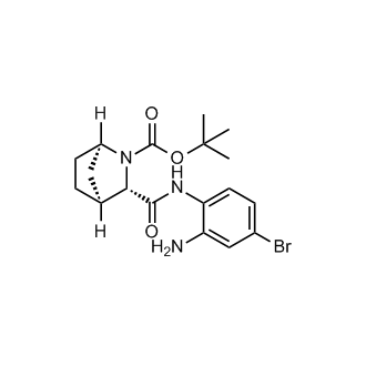 (1R,3S,4S)-tert-butyl 3-((2-amino-4-bromophenyl)carbamoyl)-2-azabicyclo[2.2.1]heptane-2-carboxylate