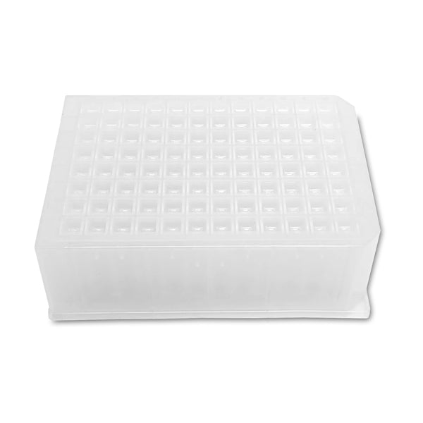 96 deep square well 2.0mL polyethylene toughened genomics plate