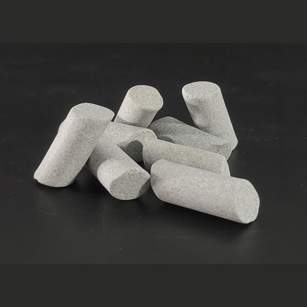 Ceramic grinding bars 3/8X5/8,  45°,  angled medium ceramic homogenizers pack of 100