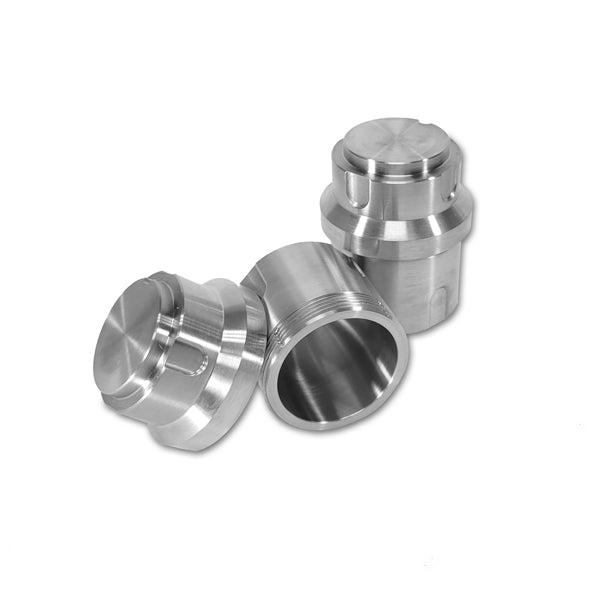 50ml grinding jar, stainless steel, pack of 2